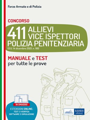 cover image of Concorso 411 Allievi Vice Ispettori Polizia Penitenziaria